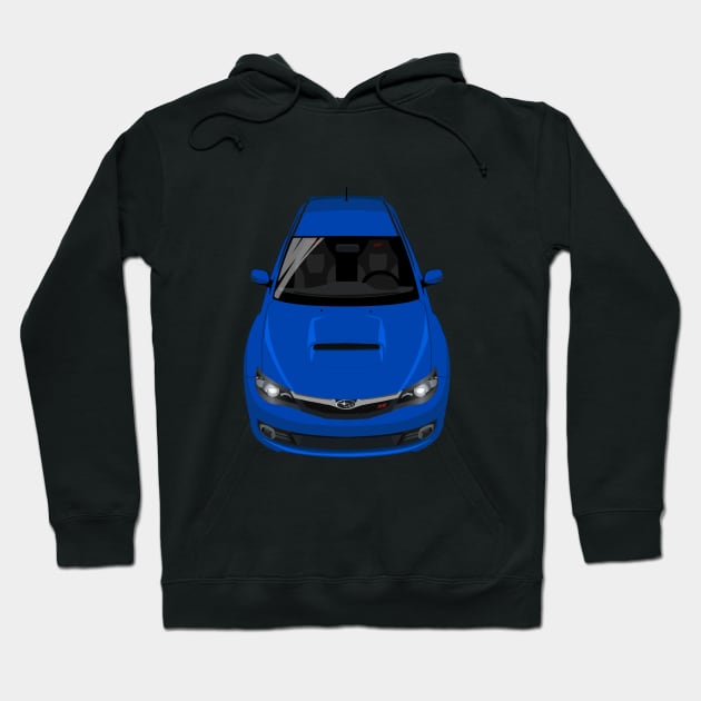 Impreza WRX STI 3rd gen 2008-2014 - Blue Hoodie by jdmart